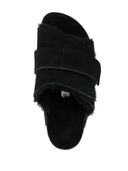 Birkenstock Kyoto Shearling Black, Suede Leather/Nubuck