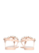 Stuart Weitzman Goldie Crystal Jelly Sandals