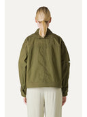 OOF Wear Chaqueta de mezclilla corta lavada 9205