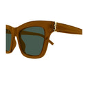 Saint Laurent Sl M156 Linea Monogramm Braun