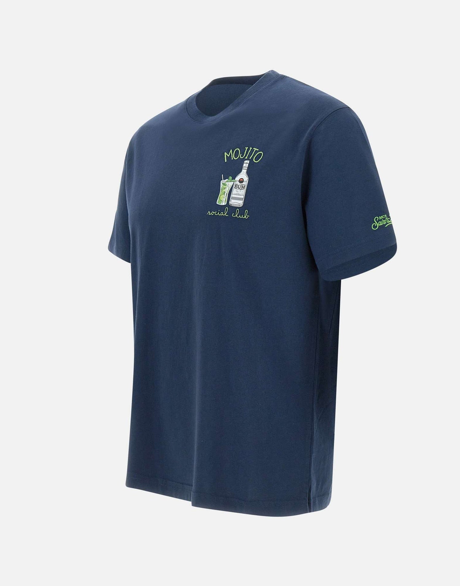 Mc2 Saint Barth Social Mojito Organic Cotton T Shirt Balardi