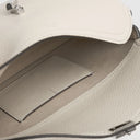 Toteme Toteme T Lock Leather Clutch Bag