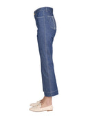 Tory Burch Wide Leg Jeans