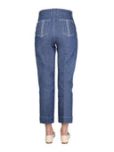 Tory Burch Wide Leg Jeans