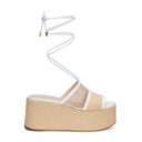 M+E' Sandals White