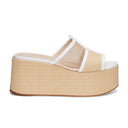 M+E' Sandals White