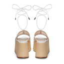 M+E' Sandals White