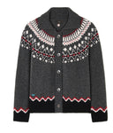 Alanui Sweet Winterjas Zwart Grijs/Veelkleurig