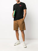 Comme Des Garçons Play Unisex T Shirt Double Burgendy Emblem Knit