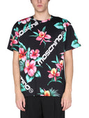 Moschino Floral Print T Shirt