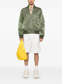 Prada Triangle Logo Bomber Jacket