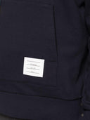 Thom Browne Kapuzenpullover mit Cb RWB-Streifen im klassischen Loopback