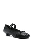 Miu Miu Logo Intarsia Ballet Flats