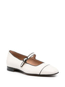 Carel Paris Beige/Black Nappa skóra Mary Jane