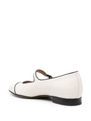 Carel Paris Beige/Black Nappa skóra Mary Jane