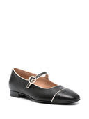 Carel Paris Black v Ivory Nappa Leather Mary Jane