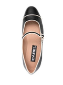 Carel Paris Black v Ivory Nappa Leather Mary Jane