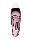 Carel Paris Black/Ivory Patent Leather T S