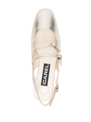 Carel Paris Platinum Nappa Slingback Shoe