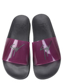 Sandały slajdów Giuseppe Zanotti z logo