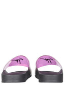 Sandały slajdów Giuseppe Zanotti z logo