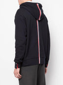 Thom Browne Hoodie Pullover W/ Cb Rwb Stripe In Classic Loopback
