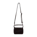 Salylo S Handtasche Samsoe Samsoe Leder Dunkelbraun
