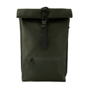 Rolltop Rucksack Backpack Rains Synthetic Green