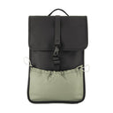 Mezclar mochila mini lluvia negros sintéticos