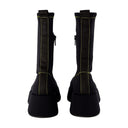 Retro Flatform Ankle Boots Ganni Synthetic Black