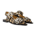 Ballerinas Feminine Ganni Synthetic Printed