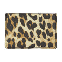 حامل بطاقة Ganni Bou Print Ganni Leather مطبوعة