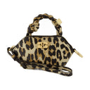 Bou nano crossbody ganni læder leopard