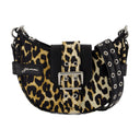 Bucky Small Crossbody Ganni Nylon Leopard