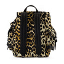 Bucky Small Backpack Ganni Nylon Leopard
