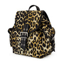 Bucky Small Backpack Ganni Nylon Leopard