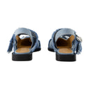 Charms Ballerinas Ganni Denim Blue
