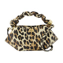 Bou Mini Crossbody Ganni Leather مطبوعة