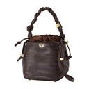 Bou Bucket Purse Ganni Synthetic Brown