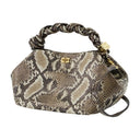 Bou Small Crossbody Ganni in pelle stampata