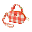 Bou Nano Keyring Ganni Leather Red