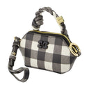 Bou Nano Keyring Ganni Leather Black