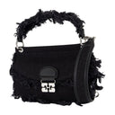 Apo G Mini Crossbody Ganni Cotton Black