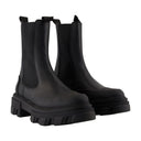 Chelsea Anckle Boots Ganni Leather Black
