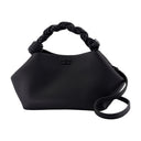 Bou petit sac à main à grain ganni noir synthétique