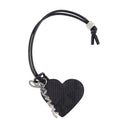 Bou Heart Snake Mirror Ganni Synthetic Black