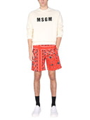 Msgm 로고 프린트 스웨트셔츠
