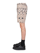 MSGM Paisley Muster Bermuda