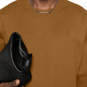 Saint Laurent Logo Embroidered Cotton Sweatshirt