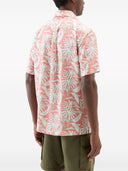 Woolrich Tropical Print Bowling Shirt